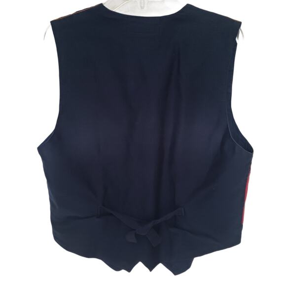 Vtg 90s New Directions Womens Vest Sz S Boho Festival Folk Western Embroidery - Picture 8 of 15